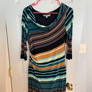 Loft dress with scoop neck